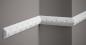 Preview: Wand 258 PU  5,7x2,2cm  feste Stuckleiste für Wandgestaltung